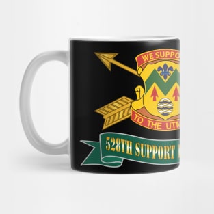 528th Support Battalion w SF Br - Ribbon X 300 Mug